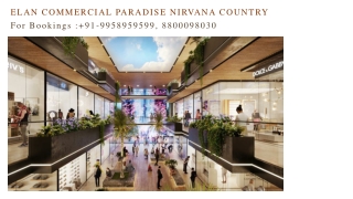 Elan Paradise Nirvana Country Sector 50, Elan Paradise Nirvana Assured Return Pl