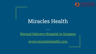 Normal Delivery Hospital in Gurgaon