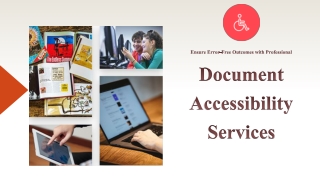 Ensure Error-Free Outcomes with Professional Document Accessibility Services