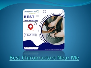 Find The Best With Best Chiropractors Near Me