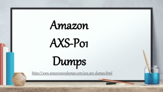 AWS AXS-P01 Dumps PDF - Amazonawsdumps.com