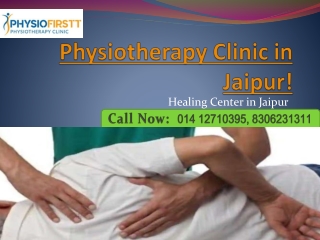 Make Your Injury Recover Fast At Physiotherapy Clinic in Jaipur!