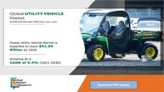 Utility Vehicle Market Outlook, Opportunity and Demand Analysis, Forecast 2021 -