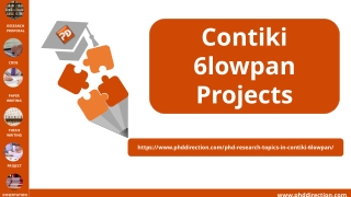 Contiki 6lowpan Projects