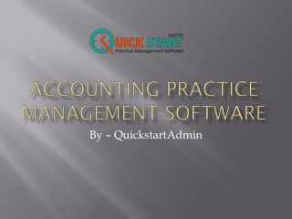 Advanced Accounting Practice Management Software – QSA