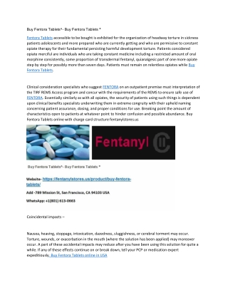 Buy Fentora Tablets^- Buy Fentora Tablets*
