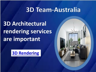 3d team architectural rendering