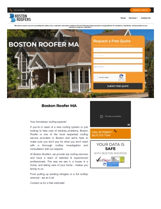 Boston Roofer MA