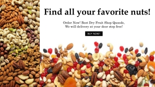 Dry Fruit Shop Quoodo