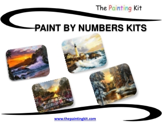 Paint by numbers kit