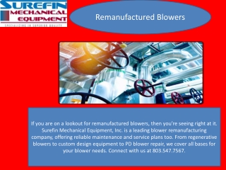 Surefinblowers.com - Remanufactured Blowers