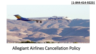 Does Allegiant Airlines have a 24-hour cancellation policy?