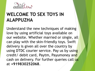 SEX TOYS IN ALAPPUZHA