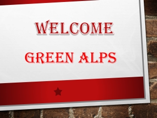 Green alps