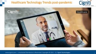 Healthcare Technology Trends post-pandemic