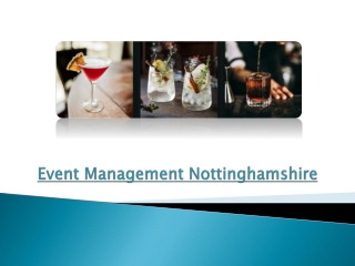 Discover Here The Five Stages Of Event Management Nottinghamshire