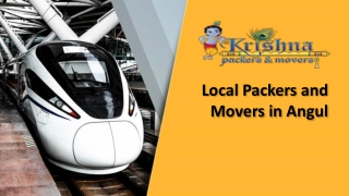 Local Packers and Movers in Angul