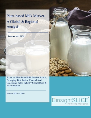 Plant-based Milk Market Share, Trends, Analysis and Forecasts, 2021-2031