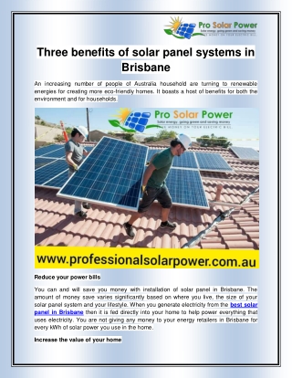 Best Solar Panel in Brisbane