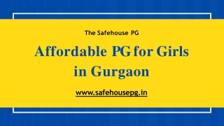 pg for girls in gurgaon