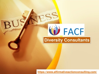 Hire your diversity consultants today