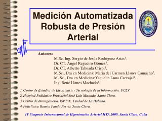 Medición Automatizada Robusta de Presión Arterial