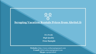 Scraping Vacation Rentals Prices from Abritel.fr