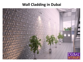 Wall Cladding in Dubai