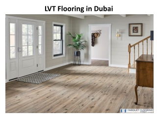 LVT Flooring in Dubai