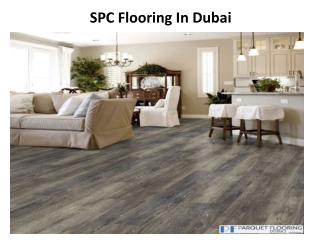 SPC Flooring In Dubai
