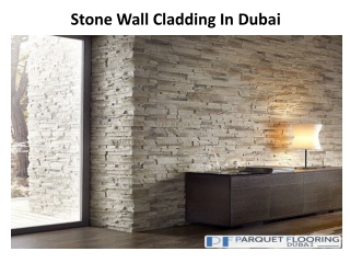 Stone Wall Cladding In Dubai