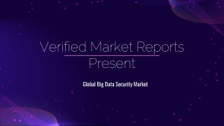 Global Big Data Security Market Size And Forecast To 2025