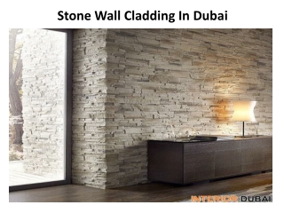 Stone Wall Cladding in Dubai
