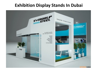 Exhibition Display Stands in Dubai