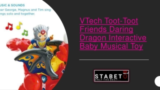 VTech Toot-Toot Friends Daring Dragon Interactive Baby Musical Toy