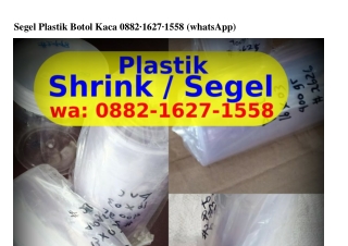 Segel Plastik Botol Kaca Ö882.IᏮ2ᜪ.I558{WA}