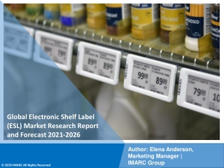 Electronic Shelf Label (ESL) market PDF, Size, Trends, Industry Scope 2021-2026