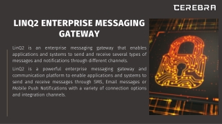 Business & Enterprise LinQ2 Messaging Gateway in Riyadh