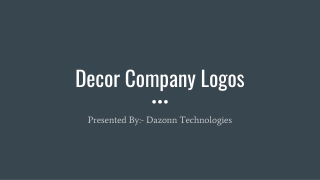 Decor Company Logos