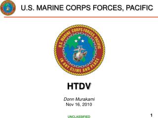 U.S. MARINE CORPS FORCES, PACIFIC