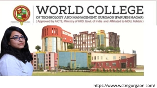WCTM- Best Engineering College in Haryana Delhi NCR