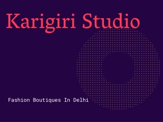 Shop For Best Ethnic Wear Brands In Delhi From Karigiri Studio