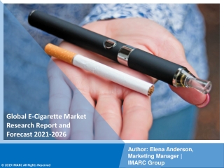 E-Cigarette Market PDF, Size, Share, Trends, Industry Scope 2021-2026