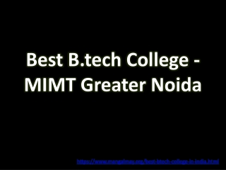 Best B.tech College in Noida, Delhi NCR