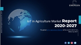 IoT in Agriculture Market