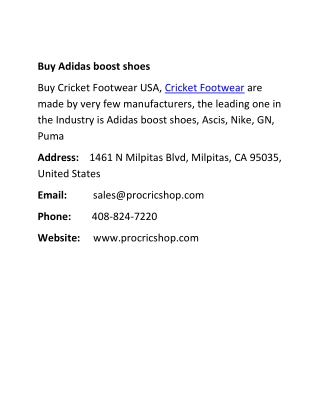 Buy Adidas boost shoes