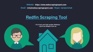 Redfin Scraping Tool