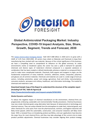 Global Antimicrobial Packaging Market.docx