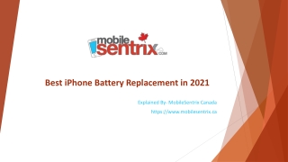 Best iPhone Battery Replacement in 2021