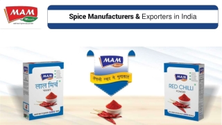 Indian Spice Exporters